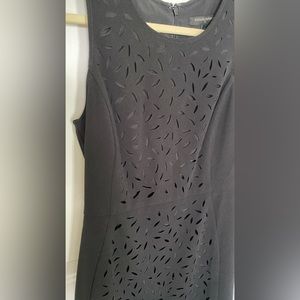 Banana Republic Factory Sleeveless Laser-Cut Sheath Dress 2